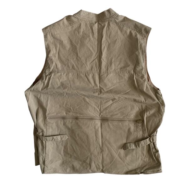 L.L Bean Men's Size XL Tropic Weights Utility Hunting Travel Safari VTG Vest - Picture 2 of 16